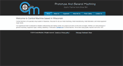 Desktop Screenshot of centralmachine.com