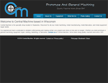 Tablet Screenshot of centralmachine.com